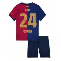 Barcelona Eric Garcia #24 Hemmaställ Barn 2024-25 Korta ärmar (+ Korta byxor)